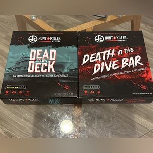 “Hunt a Killer” Murder Mystery Party games (bundle)